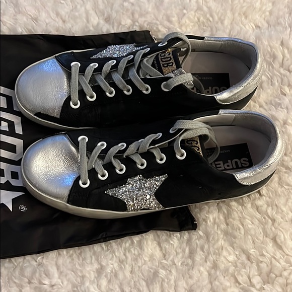 Authentic Golden Goose Super-Star Low Top Sneaker Sz 7 - Picture 3 of 7